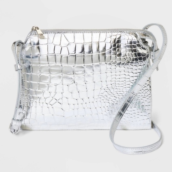 A New Day Light Gray Zip Pouch - Picture 7 of 7